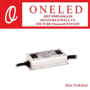 Báo Giá Bộ Nguồn meanwell XLG-75-H-DA2