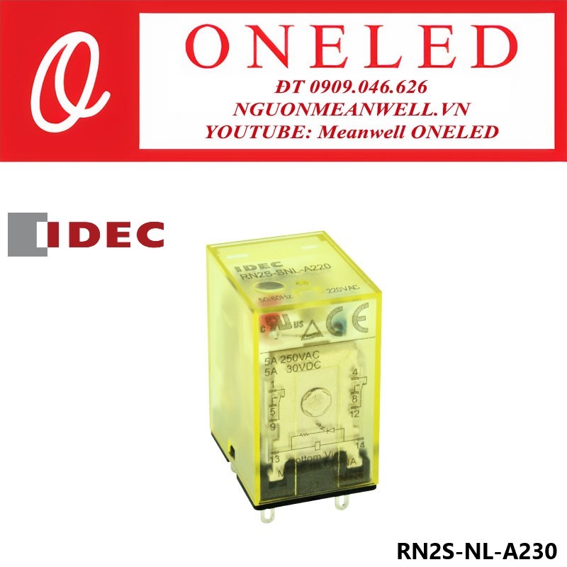 IDEC Relay RN2S-NL-A230 IDEC Relay RN2S-NL-A230